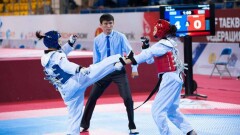 Таэквондистка Фариза Алдонгарова выиграла бронзу на Азиаде в Индонезии