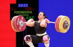 Олимпийская чемпионка Светлана Подобедова стала серебряной призёркой Гран-при по тяжёлой атлетике