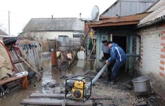 Талые воды в Костанайской области отступают