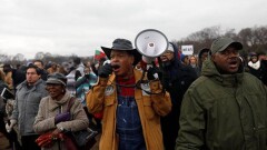В США начались протесты против инаугурации Трампа