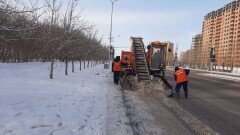 С улиц Нур-Султана вывезли более 17 тысяч кубометров снега