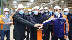 Аскар Мамин принял участие в открытии домостроительного комбината ModeX в Нур-Султане
