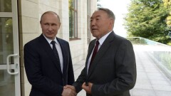 Путин прилетел в Астану на переговоры с Назарбаевым 