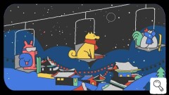 Google посвятил праздничный дудл Новому году по лунному календарю