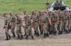 Найдена образцовая воинская часть, в которой служит сын Каната Бозумбаева