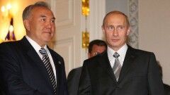 Путин поблагодарил Назарбаева за итоги Астанинского процесса