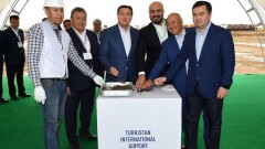 В Туркестане заложили фундамент под строительство международного аэропорта