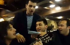Грузины спели по-казахски песню на стихи Назарбаева