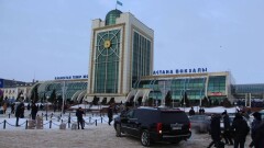 Акимат Астаны навёл порядок на привокзальной площади