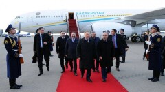 Назарбаев прибыл с официальным визитом в Азербайджан