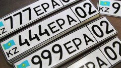 Водители в Алматы отдали за VIP-номера 200 млн тенге