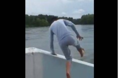 В сети появилось видео предположительной гибели подростка в Иртыше