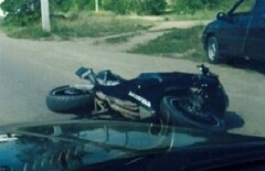 В Актобе произошло очередное смертельное ДТП с участием байкера