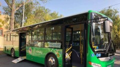 В Алматы на популярный 128-й маршрут запустили новые автобусы