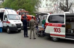 Восемь человек поступили в больницу после пожара в алматинском общежитии
