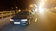 В Алматы пассажирский автобус протаранил стоявшие в пробке машины