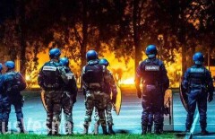 Погромы устроили цыгане во французском городе Муаран