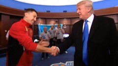Болельщики Головкина опубликовали видео боксёра с Дональдом Трампом