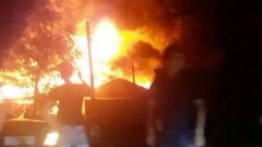В посёлке Туздыбастау по Талгарской трассе горят жилые дома