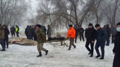 Очевидцы авиакатастрофы под Бишкеком: Был грохот, и в комнату влетело шасси самолёта