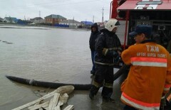 В Атырау эвакуируют жителей частного сектора