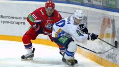 "Локомотив" не позволил "Барысу" выиграть третий матч подряд в КХЛ