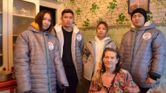 Столичные волонтёры раздали ветеранам продукты питания