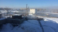В Усть-Каменогорске строят "мокрый барьер", чтобы спасти город от зловония 