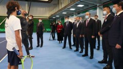 Касым-Жомарт Токаев посетил новый теннисный центр в Караганде