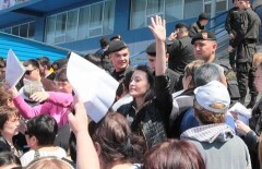 Торговцы "Адема" провели акцию протеста с требованием компенсаций 