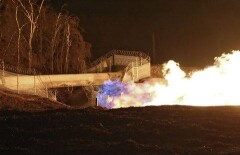 В Алматы загорелся магистральный газопровод