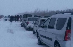 Сильнейшая метель бушует сразу в трёх регионах Казахстана