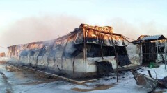 В Туркестанской области сгорело общежитие АО "Волковгеология"