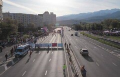 Из-за марафона 24 апреля в Алматы перекроют дороги
