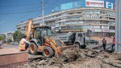 Реконструкцию проспекта Назарбаева в Алматы обещают закончить к 1 сентября