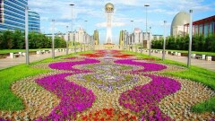 В 2018 году в Астане высадят в четыре раза больше цветов, чем годом ранее