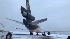 В аэропорту Алматы самолёт иностранной компании выехал за пределы полосы