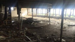 В сети появились фото развлекательного центра Nautilus после пожара