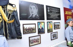 В Атырауской области увековечили память о погибшем во время учений солдате