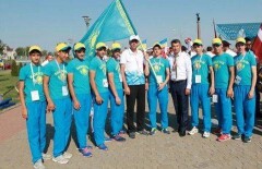 Казахстанские пожарные установили два новых мировых рекорда