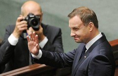 Назарбаев впервые побеседовал с президентом Польши Анджеем Дудой