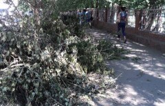 В Семее нет денег на устранение последствий урагана