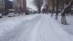 Кульгинов об очистке дворов от снега: Есть представители частных объектов, которые недобросовестно подходят к уборке