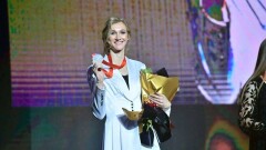 Ольге Рыпаковой в день рождения вручили олимпийскую медаль Игр-2008 