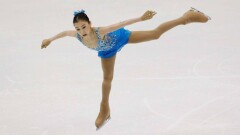 Фигуристка Элизабет Турсынбаева заняла 15-е место и вышла в финал Олимпиады