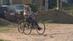 Необычный велосипед изобрёл пенсионер из ВКО