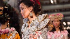 Впервые казашка приняла участие в показе Dolce&Gabbana
