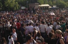 В Ереване возобновилась масштабная акция протеста