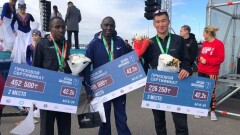 Бегуны из Кении финишировали первыми на Astana Marathon-2018