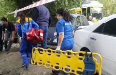 В ДТП с трамваем в Алматы пятый пострадавший – сама вагоновожатая